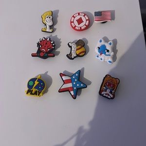 Random croc charms!!!Great quality never used!!